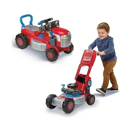 Vtech Convertible 3 En 1 Tractor Y Cortacesped