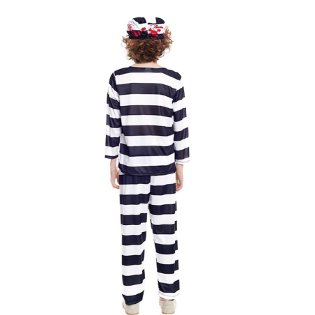 Disfraz Preso Sangriento Talla 7-9 Años