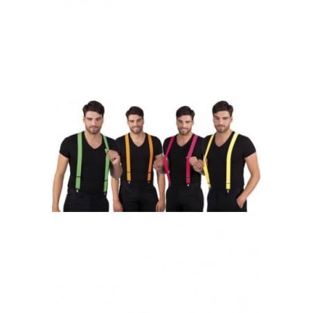 TIRANTES NEON COLORES SURTIDOS