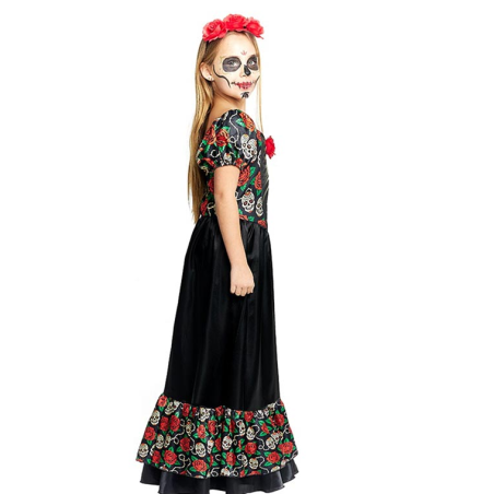Disfraz Catrina Vestido Largo Talla 13-15 Años
