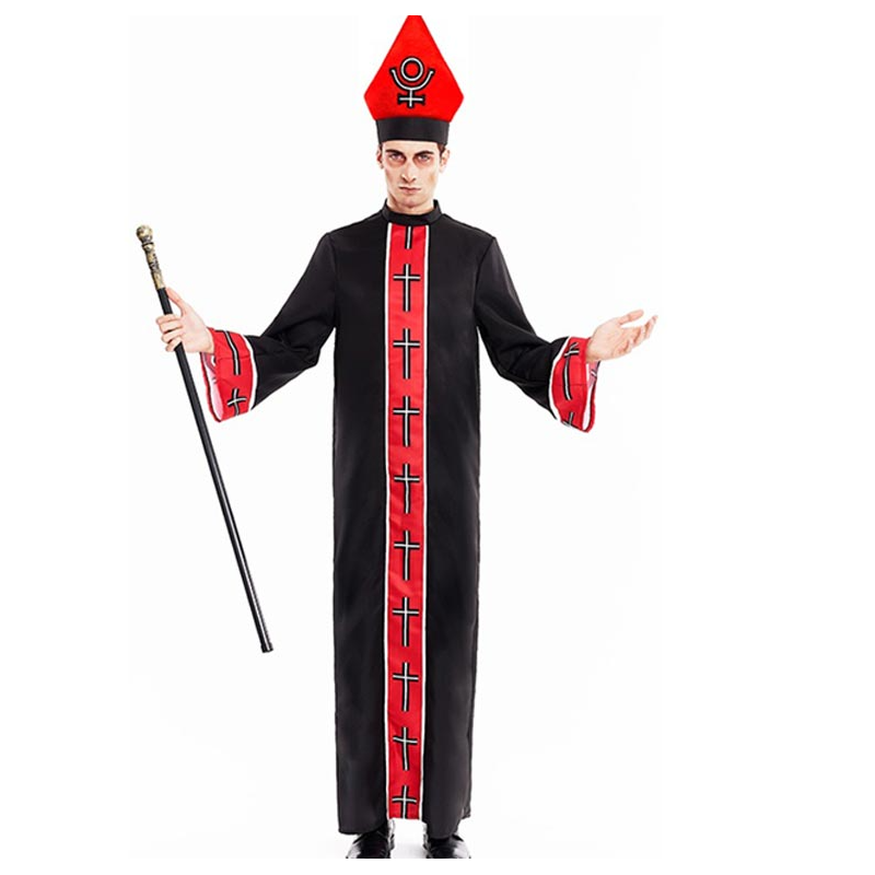 Disfraz Obispo Satánico Talla M