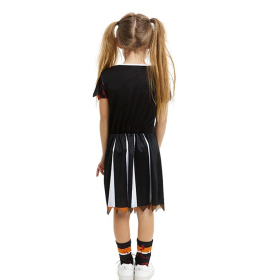 Disfraz Animadora Zombie Gris Talla 7-9 Años De Partilandia 2