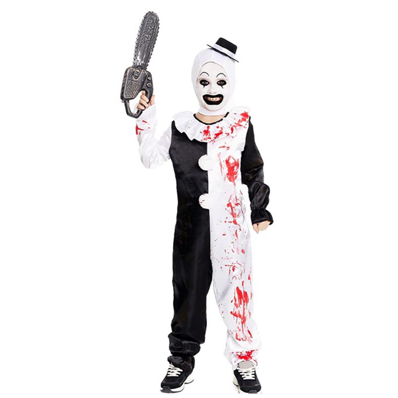 Disfraz Payaso Terrorífico Talla 13-15 Años De Partilandia