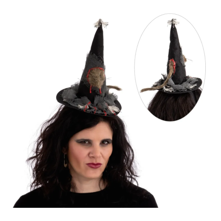 Diadema Sombrero De Bruja De Juinsa