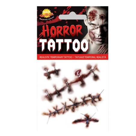 Tatuajes Halloween Diseño Surtido De Guirca