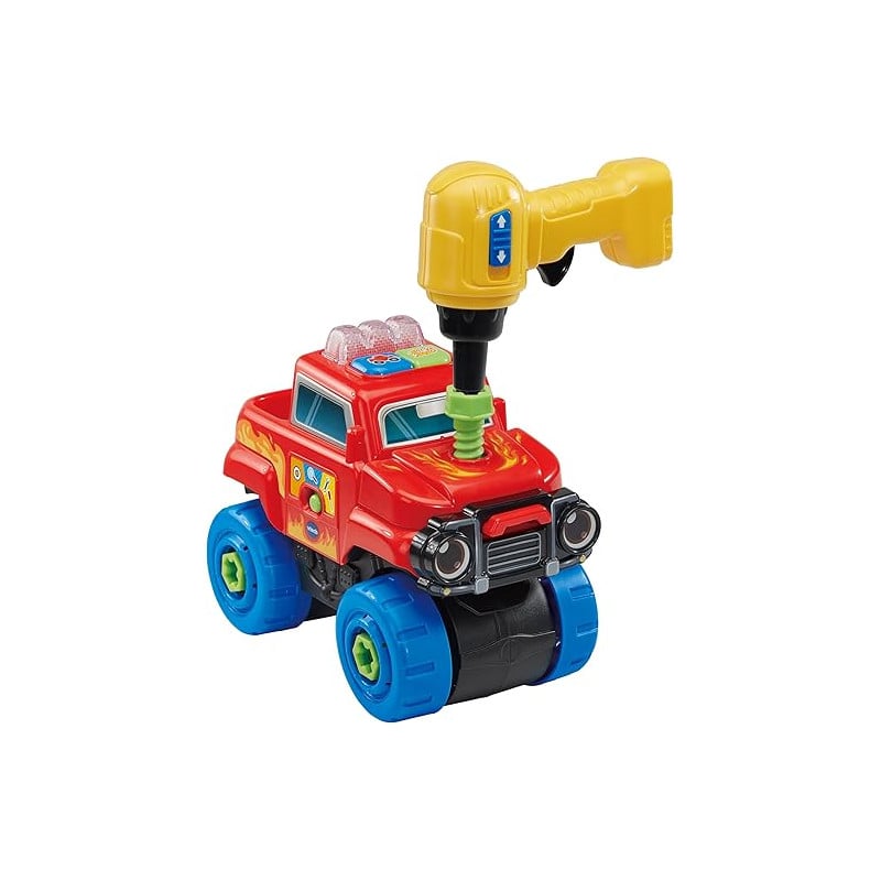 Vtech Vehículo Monster Truck Repara y Construye