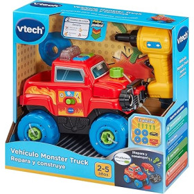 Vtech Vehículo Monster Truck Repara y Construye