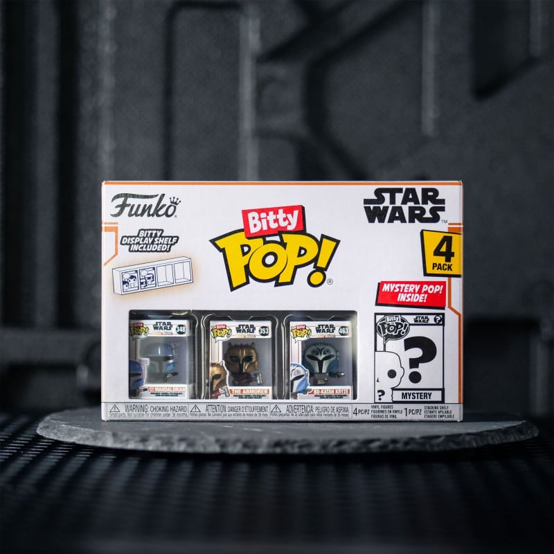Bitty Pop Mandalorian Modelos Surtidos