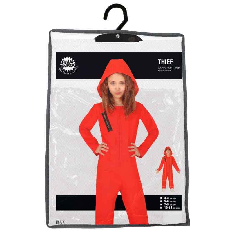 Disfraz Convicto T 10-12 Años