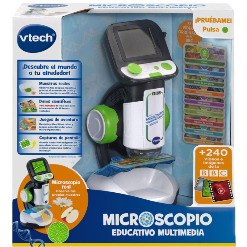 Vtech Microscopio Educativo Multimedia