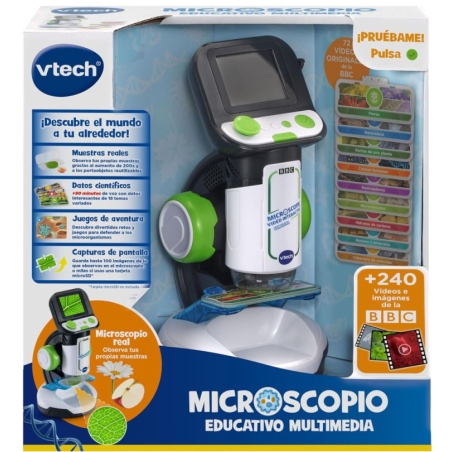 Vtech Microscopio Educativo Multimedia