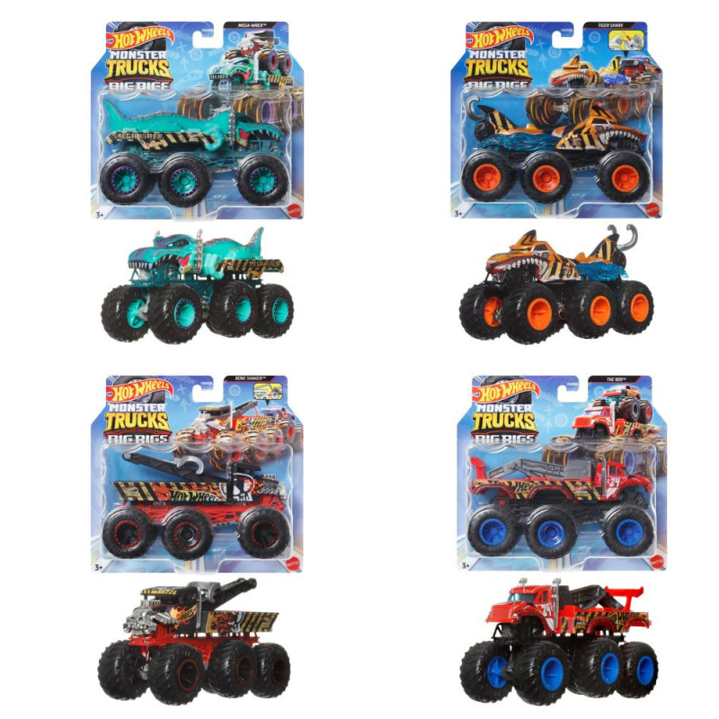 Monster Trucks Big Rigs Hot Wheels Surtido