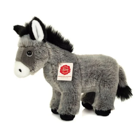 Peluche Burro De Pie 27 Cm