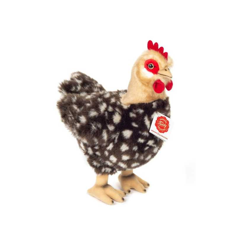 Peluche Gallina De Pie 24 Cm