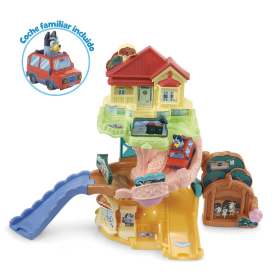 Bluey Casa Familiar Y Coche Familiar Tut Tut Bólidos 2