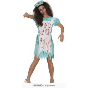 Disfraz Enfermera Zombie Adulta Talla L De Fiestas Guirca