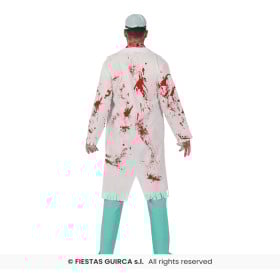 Disfraz Doctor Zombie Adulto Talla L De Fiestas Guirca 2