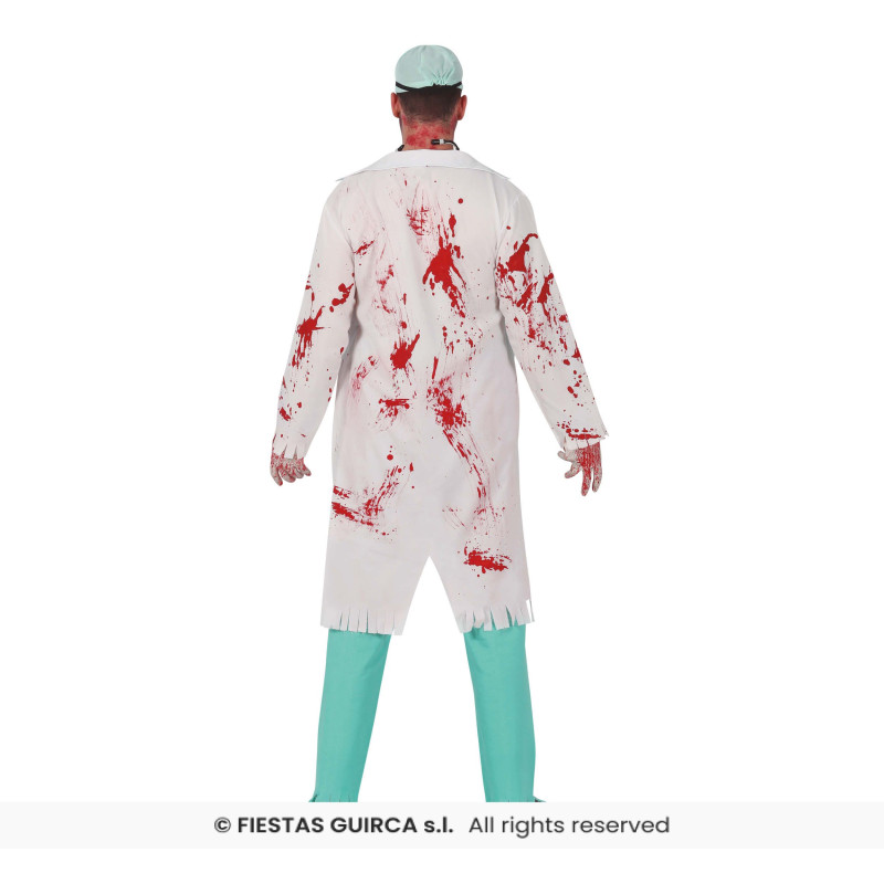 Disfraz Doctor Zombie Adulto Talla M