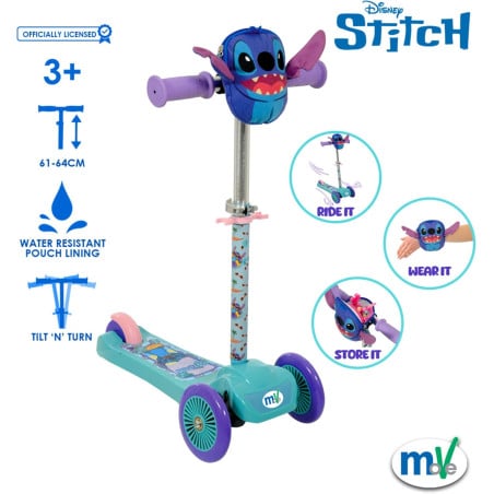 Mini Go Scooter Inclinable Stitch