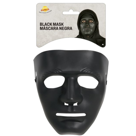 Máscara Negra PVC