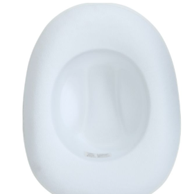 Sombrero Vaquero Fieltro Blanco 2