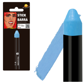 Barra De Maquillaje Azul Celeste 14x90 mm