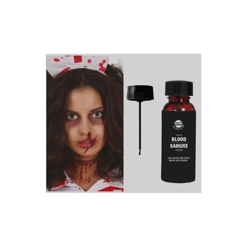 Bote Sangre Densa Con Pincel 60 ml