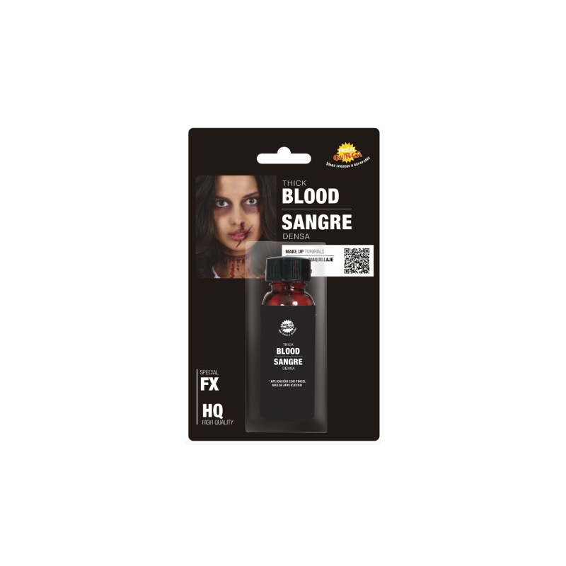 Bote Sangre Densa Con Pincel 60 ml