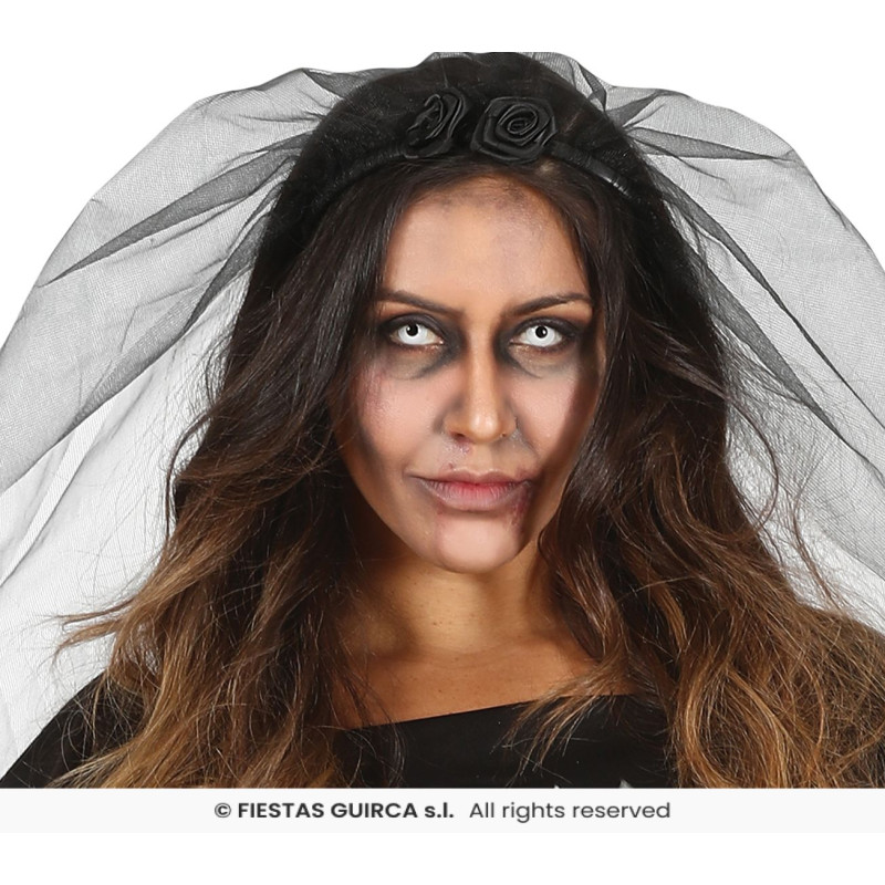 Disfraz Novia Fantasma Velo Talla M