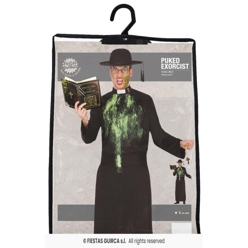 Disfraz Sacerdote Exorcista Talla L