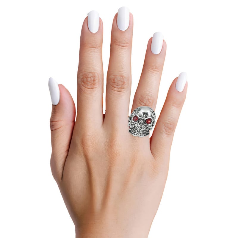 Anillo Calavera Metal