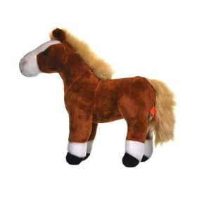 Peluche Caballo Marrón 30cm 2