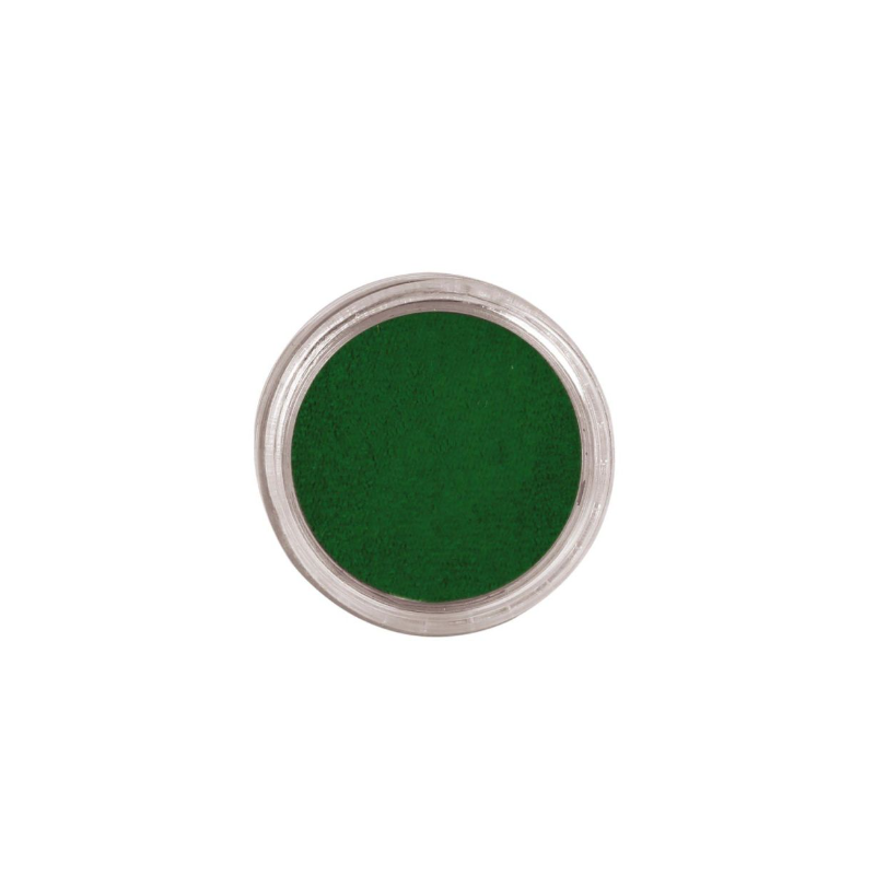 Maquillaje Al Agua Verde Oscuro 15 Gr