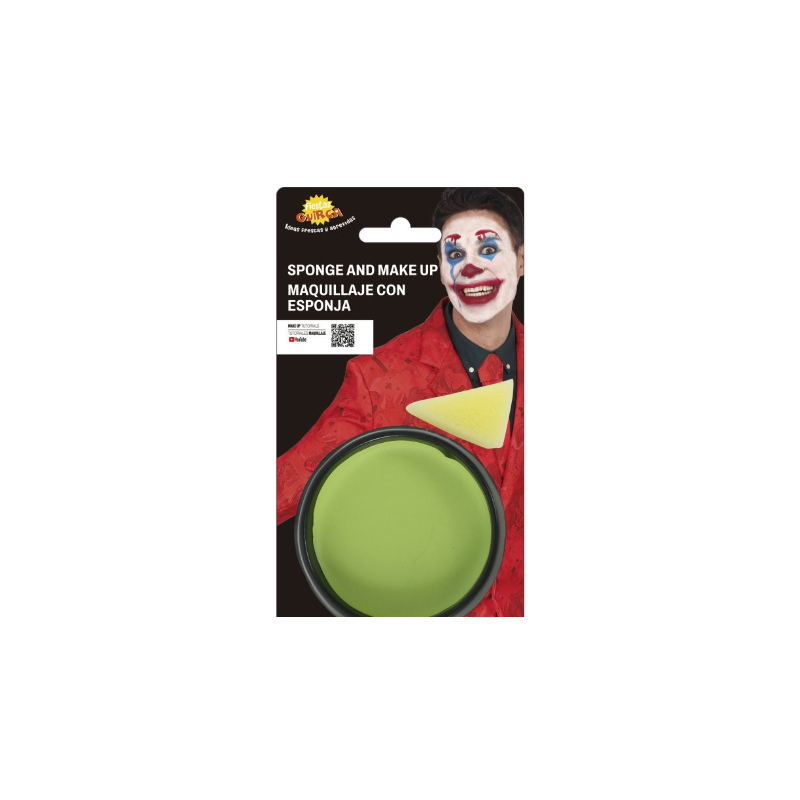 Maquillaje Con Esponja Verde Claro 9 Gr