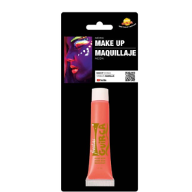 Tubo Maquillaje Crema Rojo Neón 10ml
