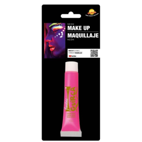 Tubo Maquillaje Crema Rosa Neón 10 ml