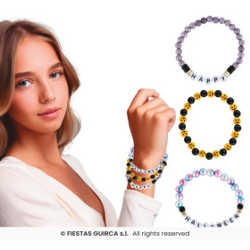 Set 3 Pulseras Halloween