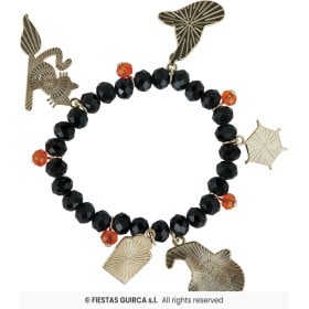 Pulseras con Figuras Negra Halloween 2