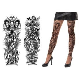 Pantys Tatuajes Góticos Satánicos 2