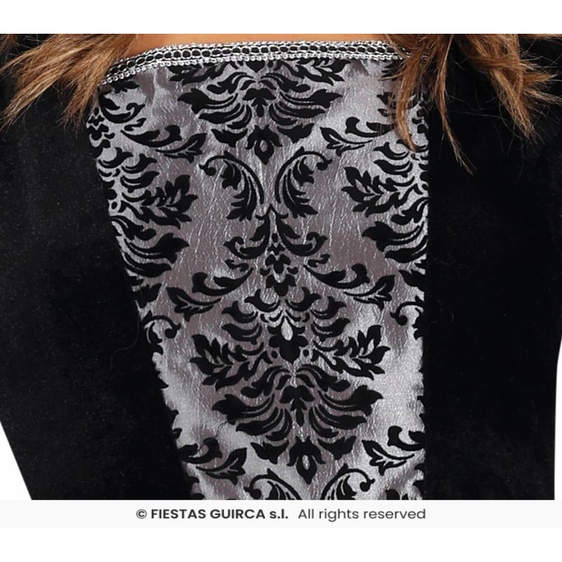 Disfraz Vampiresa Plateada Talla M