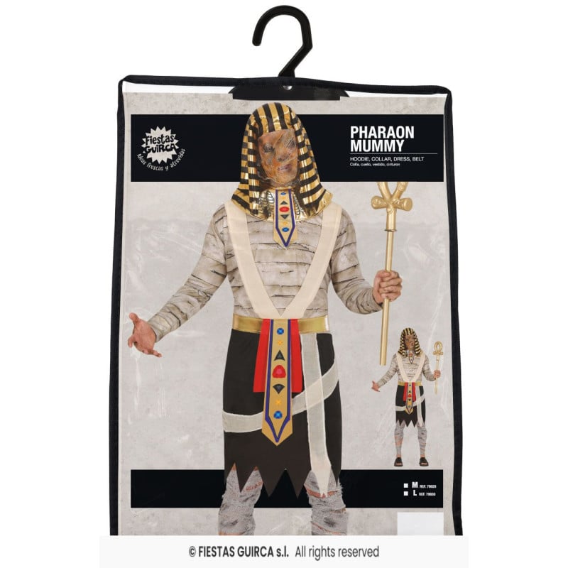Disfraz Momia Faraón Egipcio Talla L
