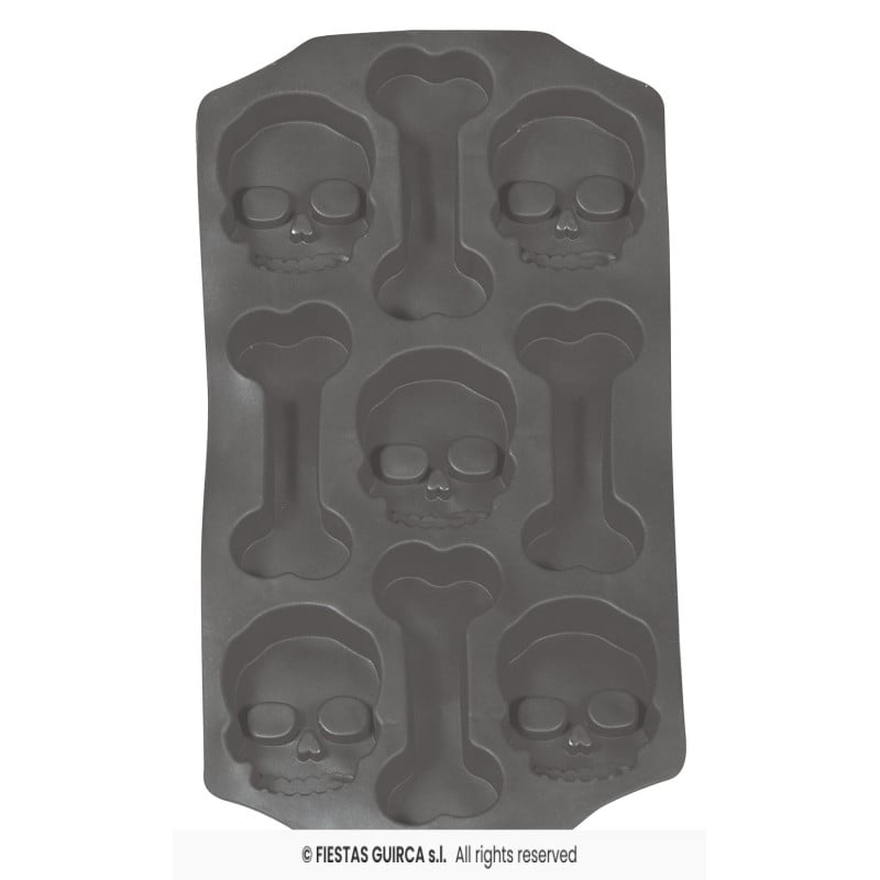 Molde Cubitos de Hielo Halloween Surtido 12x22 CM