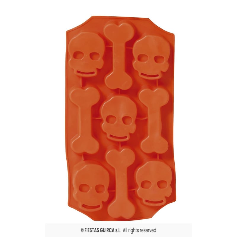 Molde Cubitos de Hielo Halloween Surtido 12x22 CM