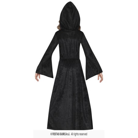 Disfraz Vampiresa Con Capucha Talla 5-6 Años