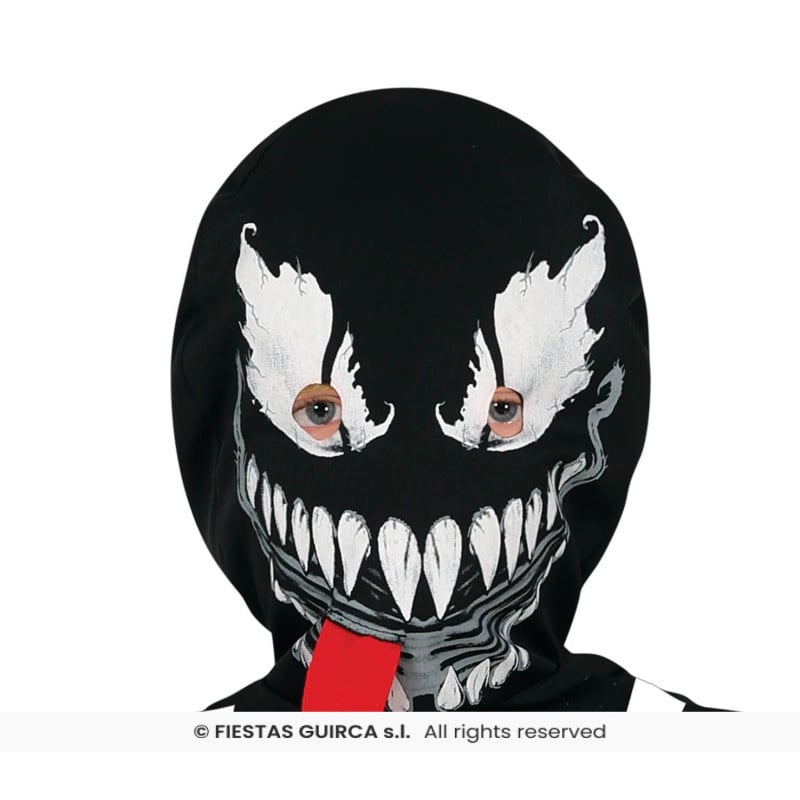 Disfraz Supervillano Negro Talla 10-12 Años