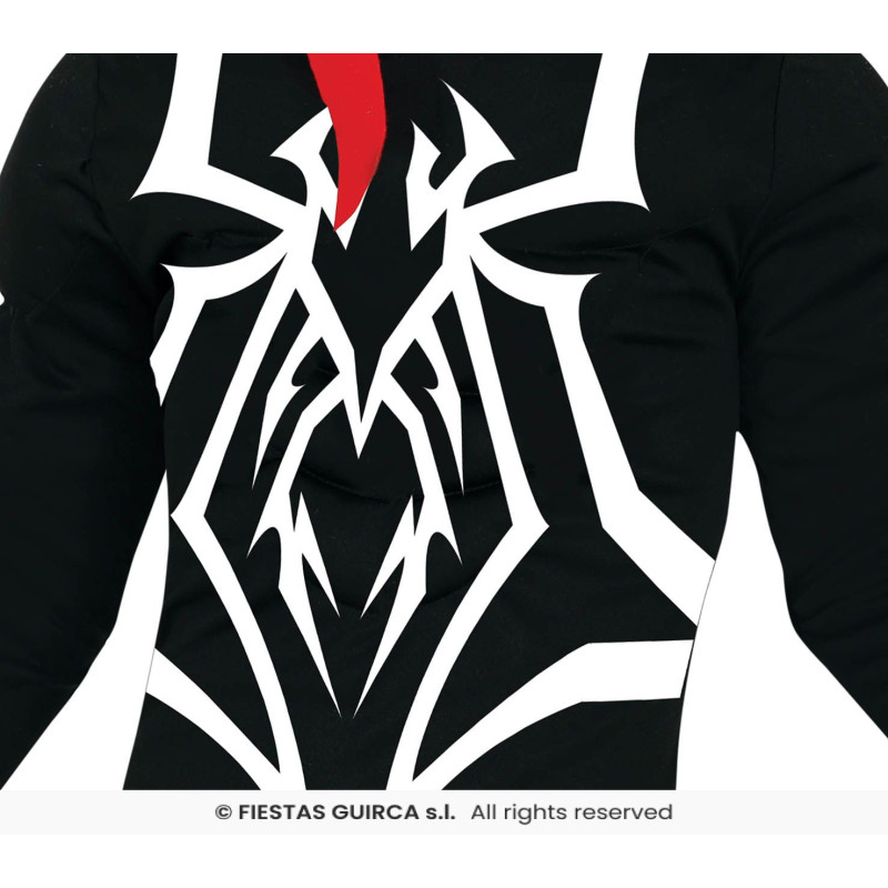 Disfraz Supervillano Negro Talla 10-12 Años