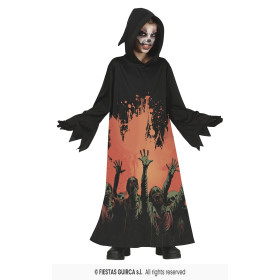 Disfraz Zombie Misterioso Talla 7-9 Años De Fiestas Guirca