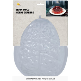 Molde Cerebro para Gelatina 22x18 CM