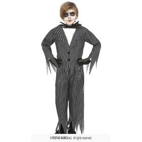 Disfraz Jack Skellington Talla 5-6 Años De Fiestas Guirca