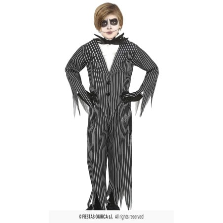 Disfraz Jack Skellington Talla 5-6 Años De Fiestas Guirca